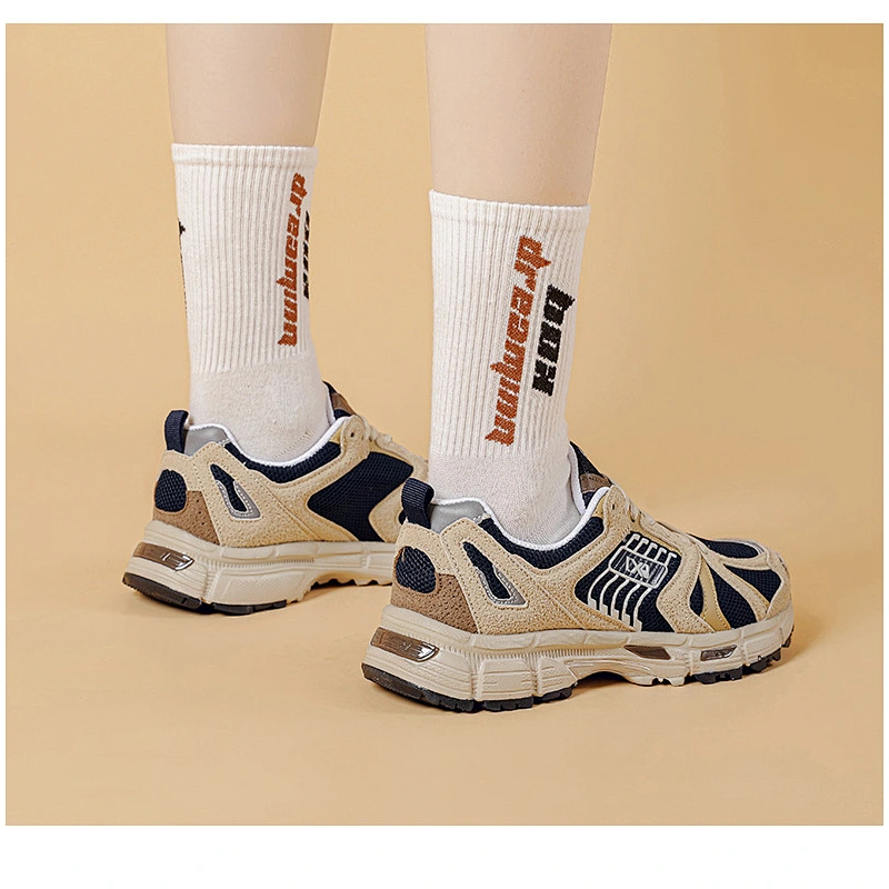 New platform soft sole women's fashion sneakers breathable casual sports running shoes