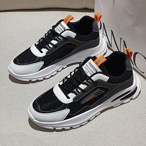 Thick Sole Athletic Walking Dad Shoes Men Casual Sport Chunky Sneakers