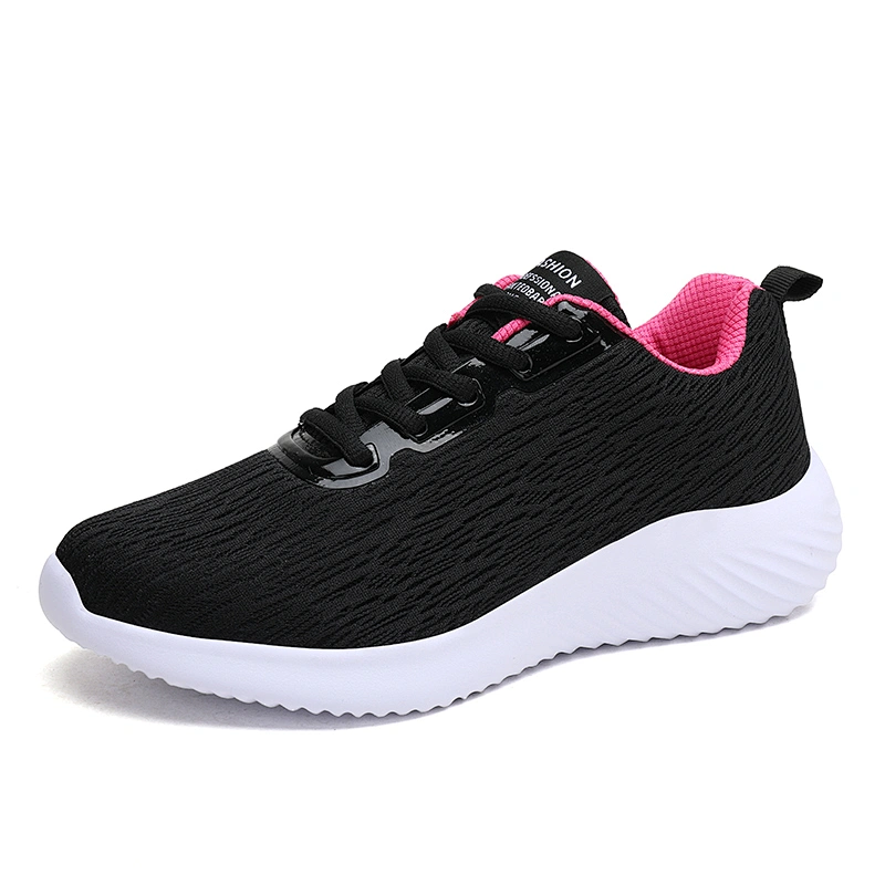 Fashion design walking outdoor breathable lady sports shoes women casual sneakers shoes