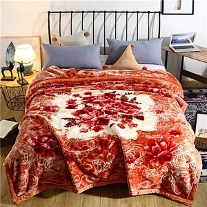 2.8kg First-class Super soft Double Thick Blanket Rachel Wedding Gift Double-sided velvet Blanket