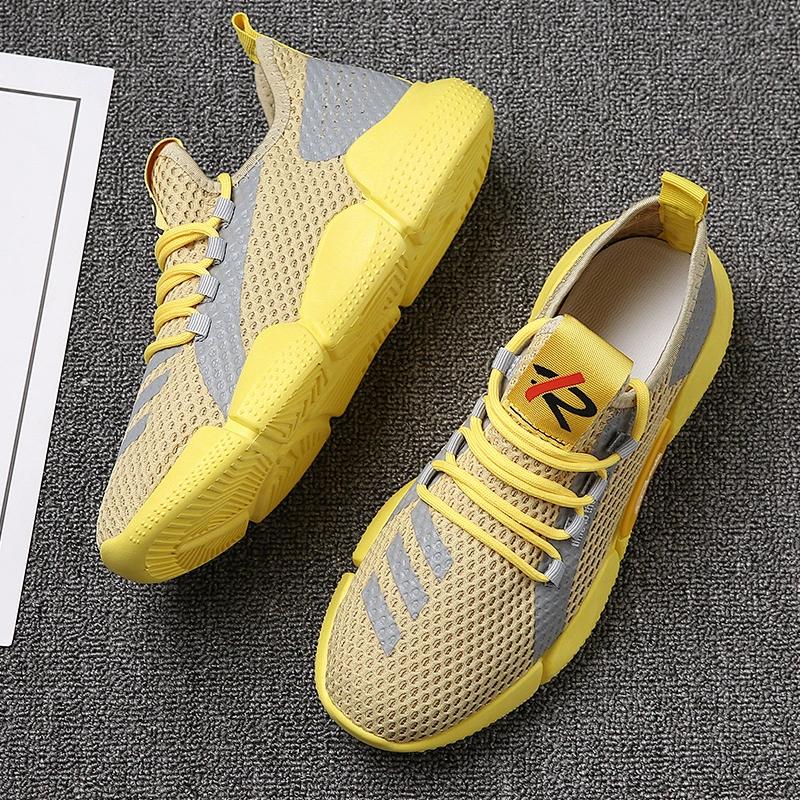 Men Running athletic shoes Sport shoes Fitness Sneakers Casual walking shoes