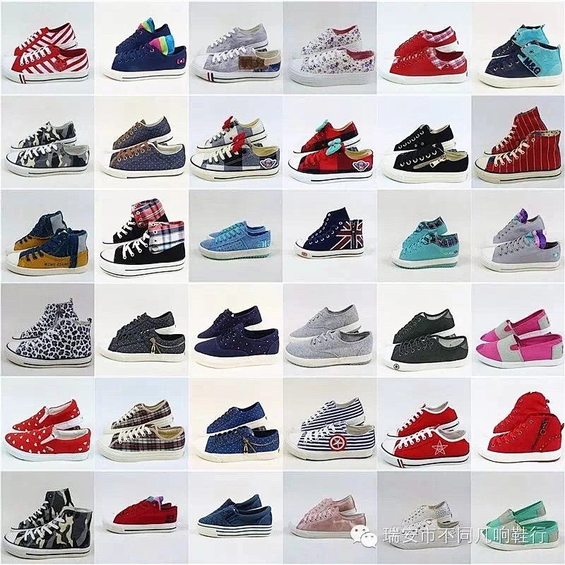 Customize Women Mix vulcanized canvas shoes casual shoes  stock shoes