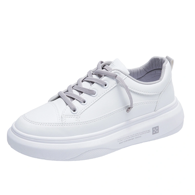 Hot Sale New women Lace-up Walking Shoes sports White women's Sneakers shoes