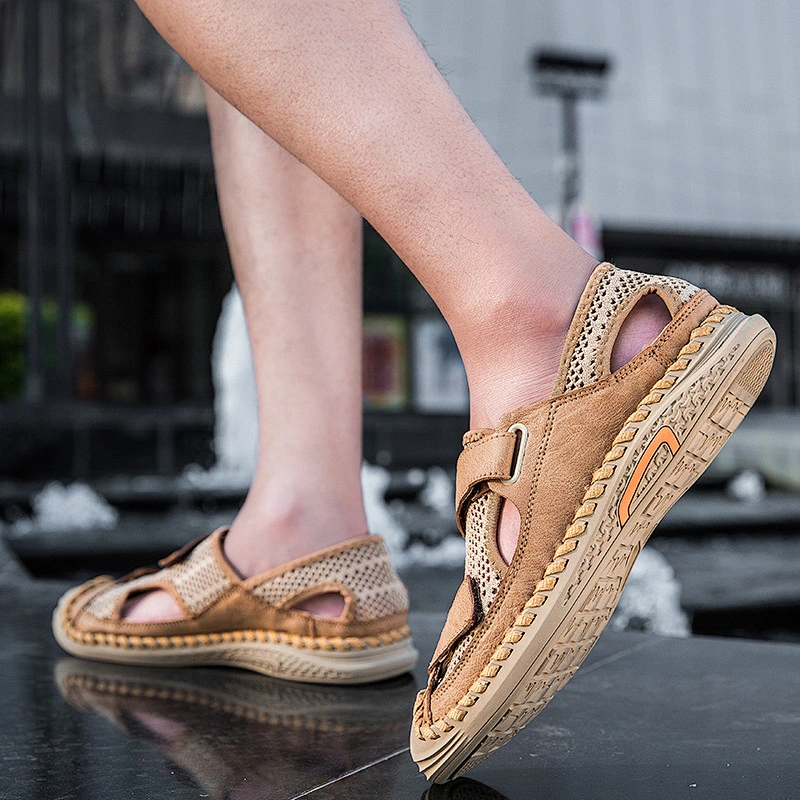 Large Size Outdoor Shoes Mesh Men Casual Beach Sandals