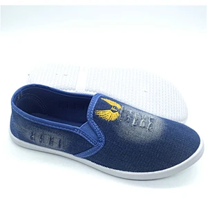 Custom cheap pvc Women Injection  Canvas Shoes