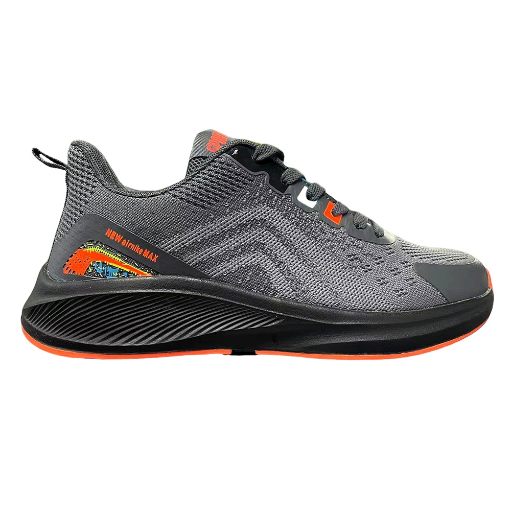 New Custom Breathable Men Sports Shoes Fly  knit Outdoor Casual Athletic Running Shoes