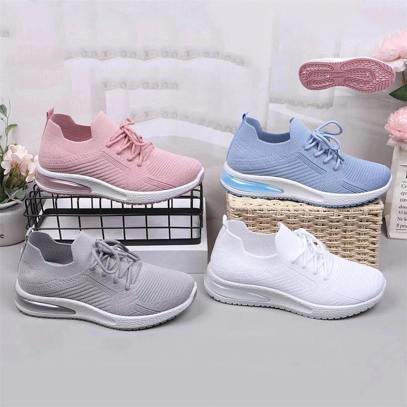 Injection Custom Fashion Women Gym Sneaker Casual Sport Running Shoes For Lady