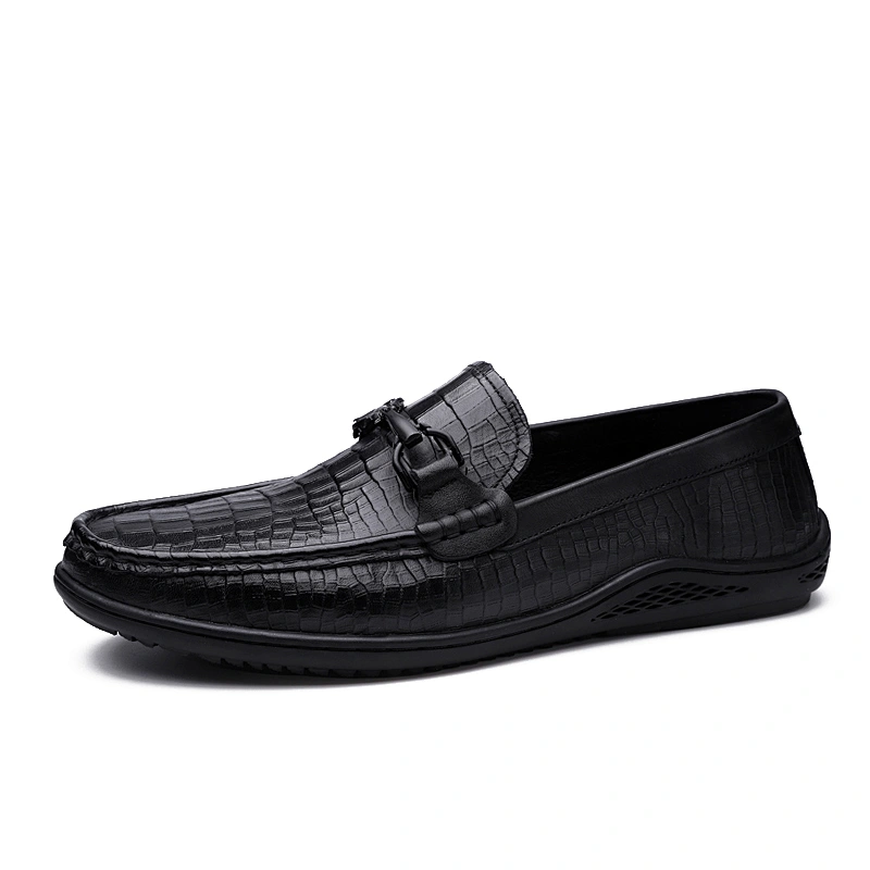 New Fashion Retro Casual Shoes Business Driving Loafers Leather Shoes for men Wholesale