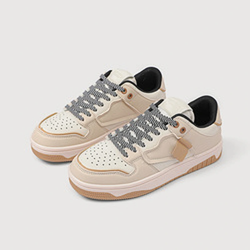 New Thick soles couple shoes women breathable sneakers casual height increasing flat board shoes