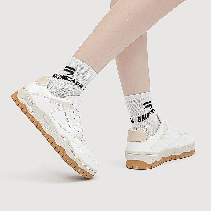 New Korean version fashion women flat sneaker shoes female all-match breathable casual board shoes