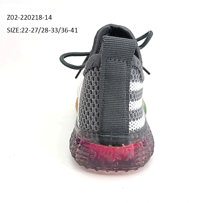 New hot sale injection children walking sport shoes kids casual running sneaker shoes