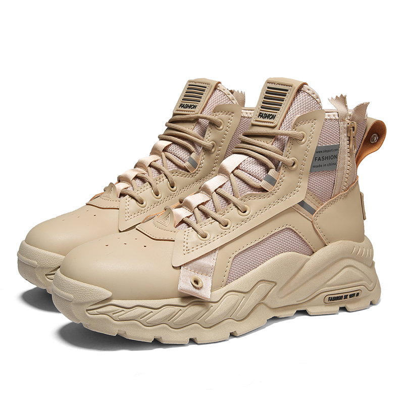 New design fashion high-top men sports dad shoes casual sneakers shoes