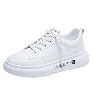 Hot Sale New women Lace-up Walking Shoes sports White women's Sneakers shoes