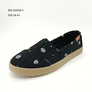 Comfortable Colorful Ladies Casual Shoes Wholesale Soft Women Espadrilles Platforms