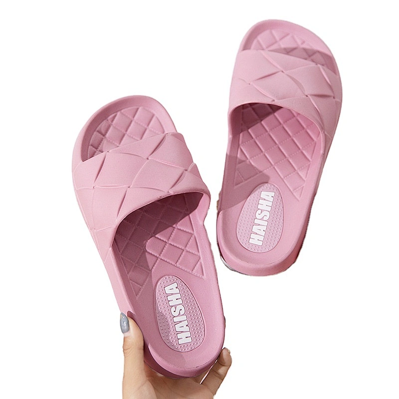 Summer men's shoes home bathroom slippers non slip thick soled indoor slippers