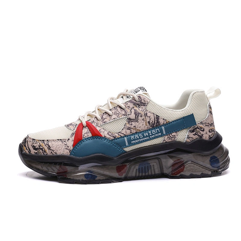 Hot selling chunky men sports athletic sneakers shoes casual dad shoes