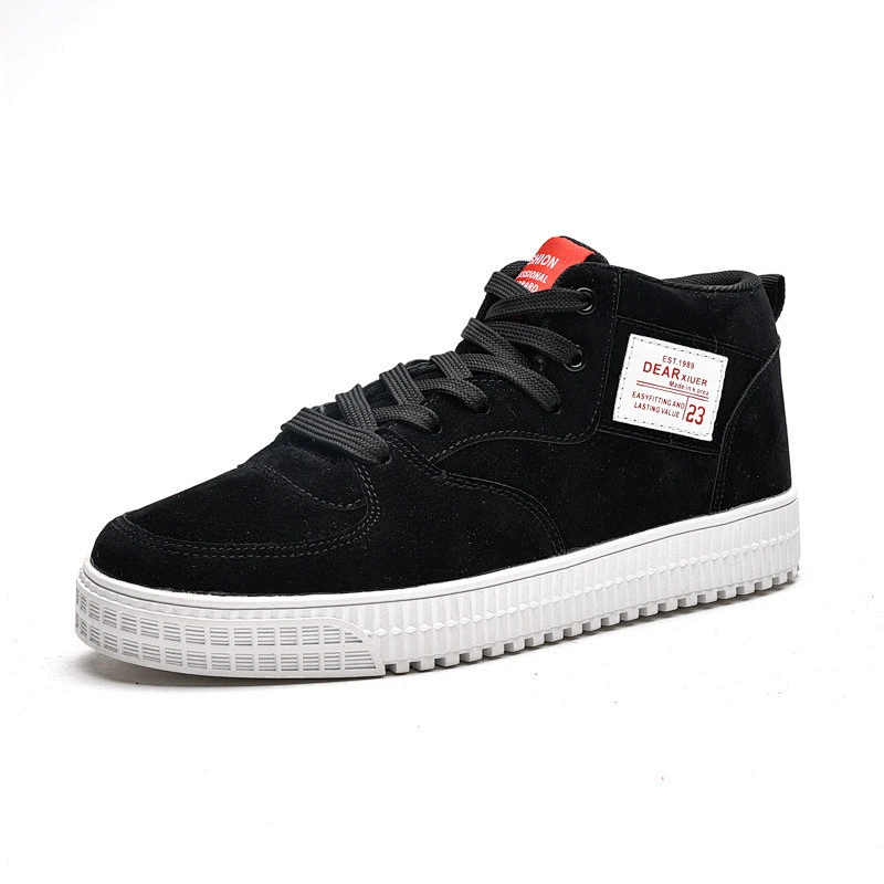 Fashion men PU casual sneaker running sports shoes