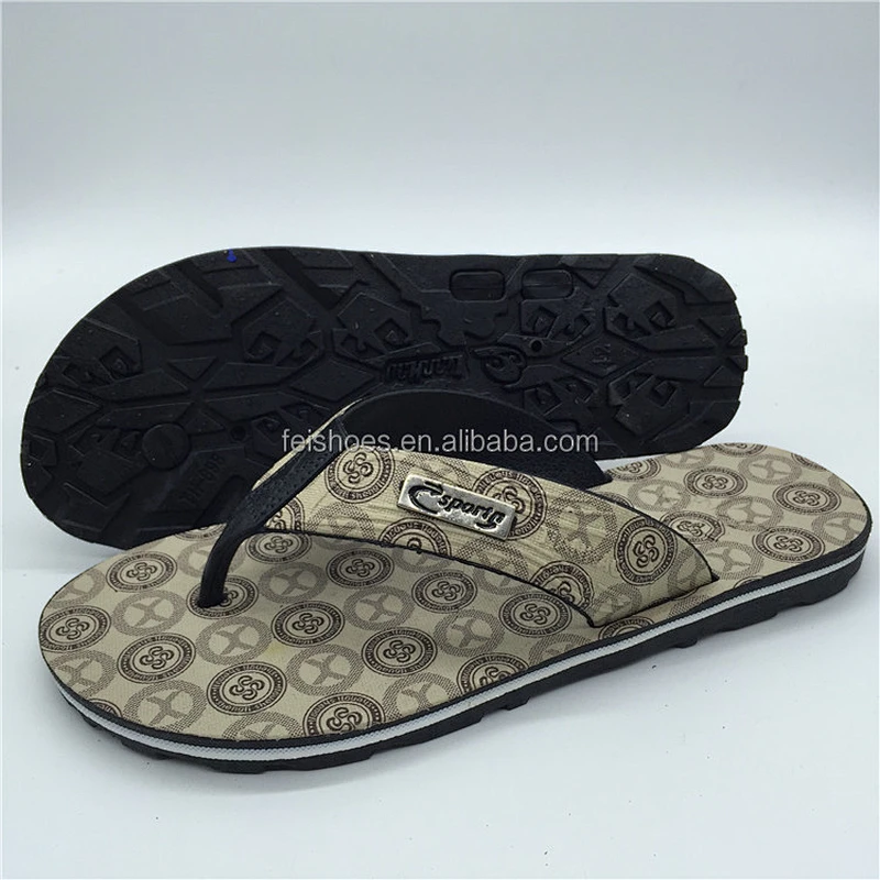 Hot Sale Men PVC Beach Shoes Slipper Sandals beach Flip Flops