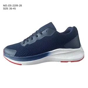 Hot Sale Custom Fly knit Sport Shoes Men Sneakers Casual Running athletic Shoes