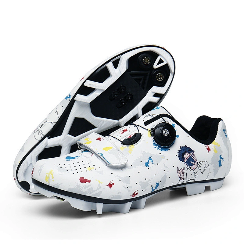 Men Outdoor Cycling Sneakers Racing Road Bicycle Shoes
