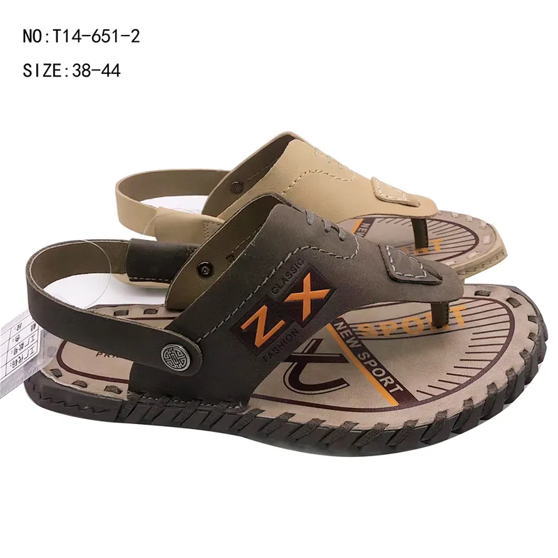 High quality custom Men's Outdoor Shoes Summer slippers Men Beach Sandals