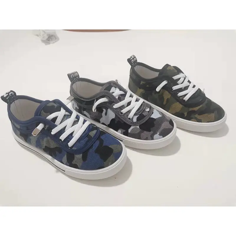 New Arrival Injection Custom Children Sneakers Shoes Kids Casual Canvas Shoes