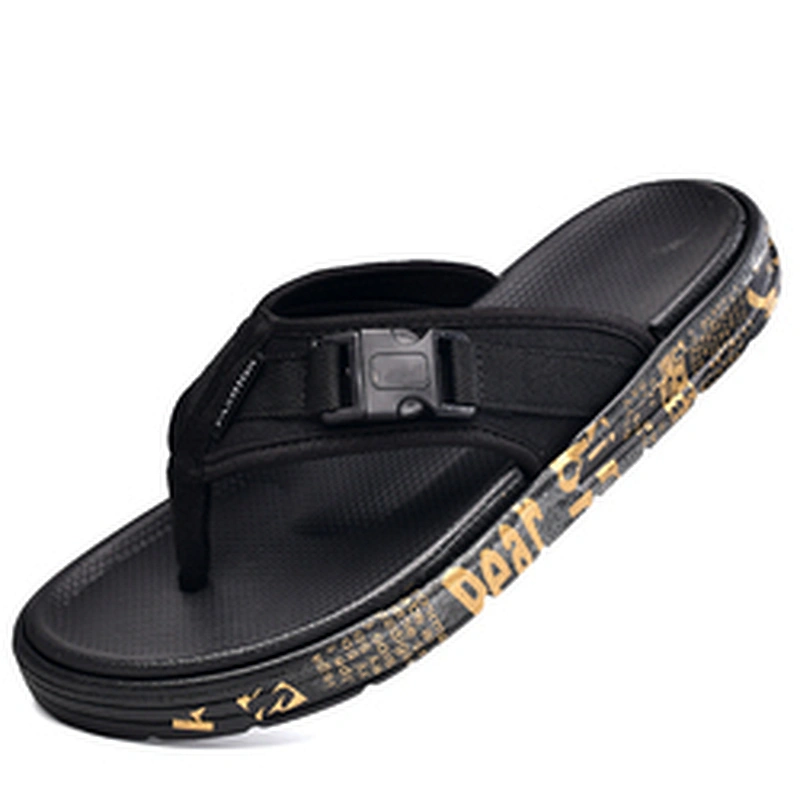 unisex beach slippers Korean style flip flops fashion outdoor sandals