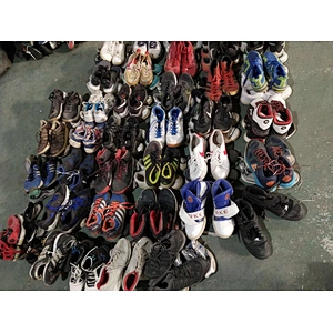 Mixed style used sports second hand shoes stock shoes shoe stock lots