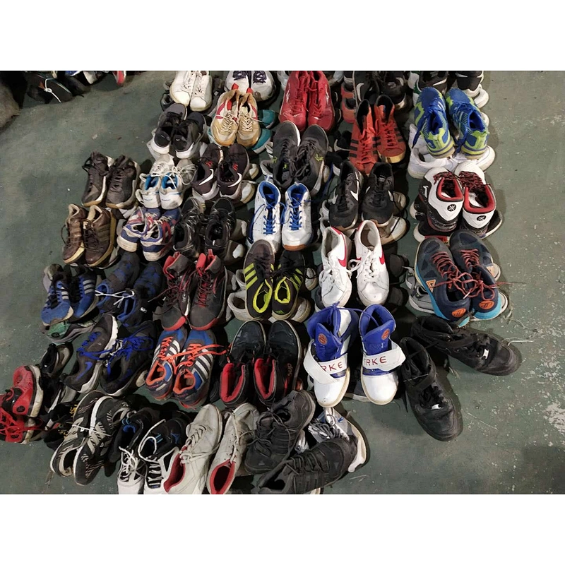 Mixed style used sports second hand shoes stock shoes shoe stock lots