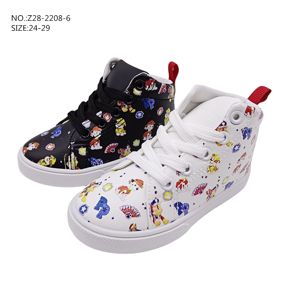 New Colorful Custom Children Low Cut Casual flat Shoes Injection School Sports board Shoes