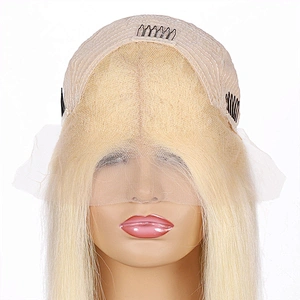 LZ Brazilian Human Hair Lace Front Wig,Straight Virgin Hair Lace Wig For Black Women,Pre Pluck Lace Wig With Baby Hair