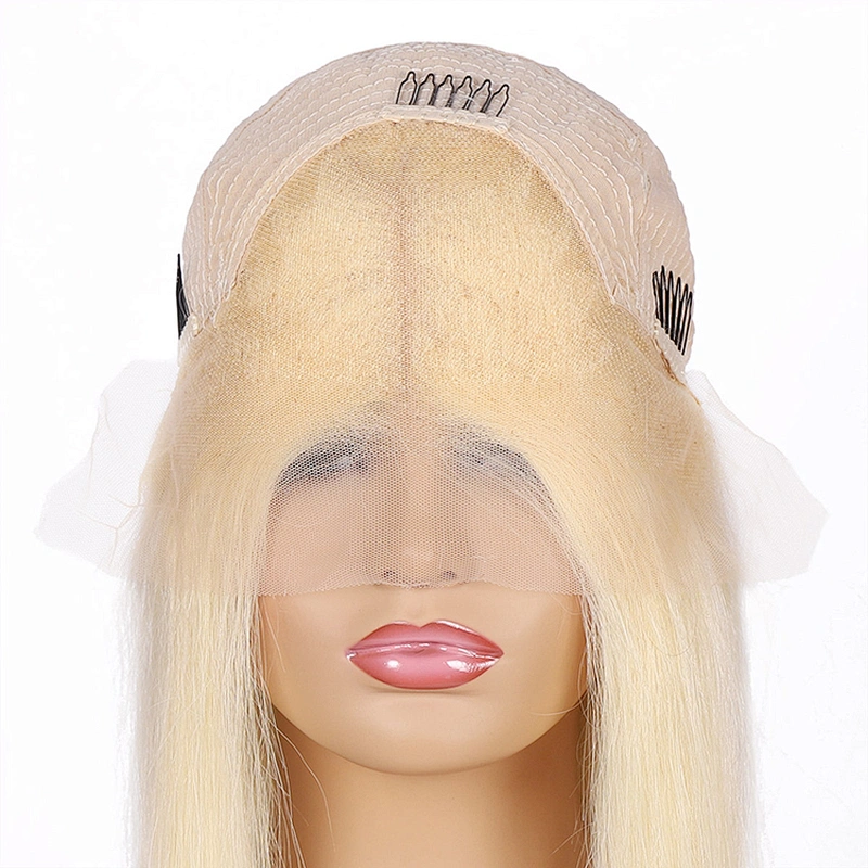 LZ Brazilian Human Hair Lace Front Wig,Straight Virgin Hair Lace Wig For Black Women,Pre Pluck Lace Wig With Baby Hair