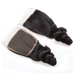 LZ  beauty 4x4 5x5 6x6 7x7 Swiss Lace Closure 100% Brazilian Human Hair Transparent Lace Closure,HD Lace Closure