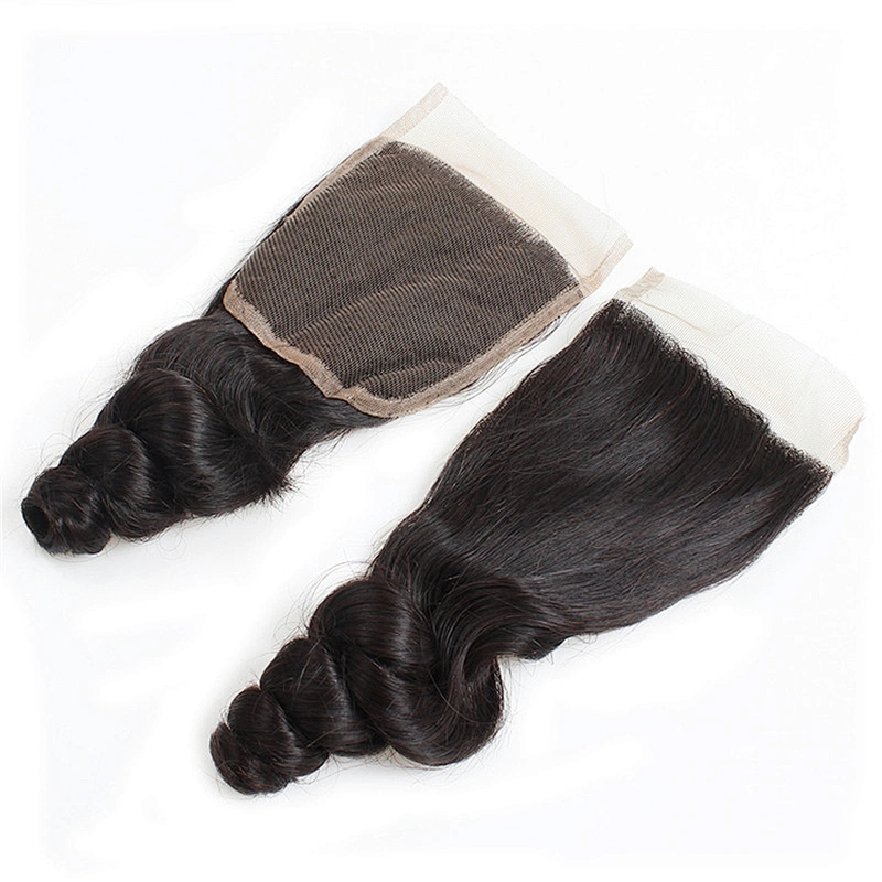 LZ  beauty 4x4 5x5 6x6 7x7 Swiss Lace Closure 100% Brazilian Human Hair Transparent Lace Closure,HD Lace Closure