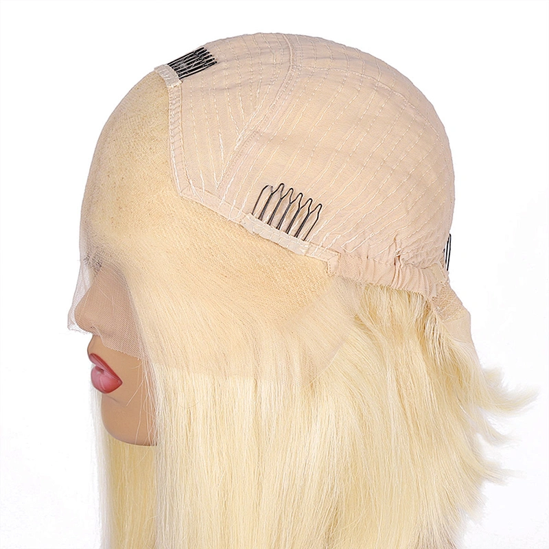 LZ Brazilian Human Hair Lace Front Wig,Straight Virgin Hair Lace Wig For Black Women,Pre Pluck Lace Wig With Baby Hair
