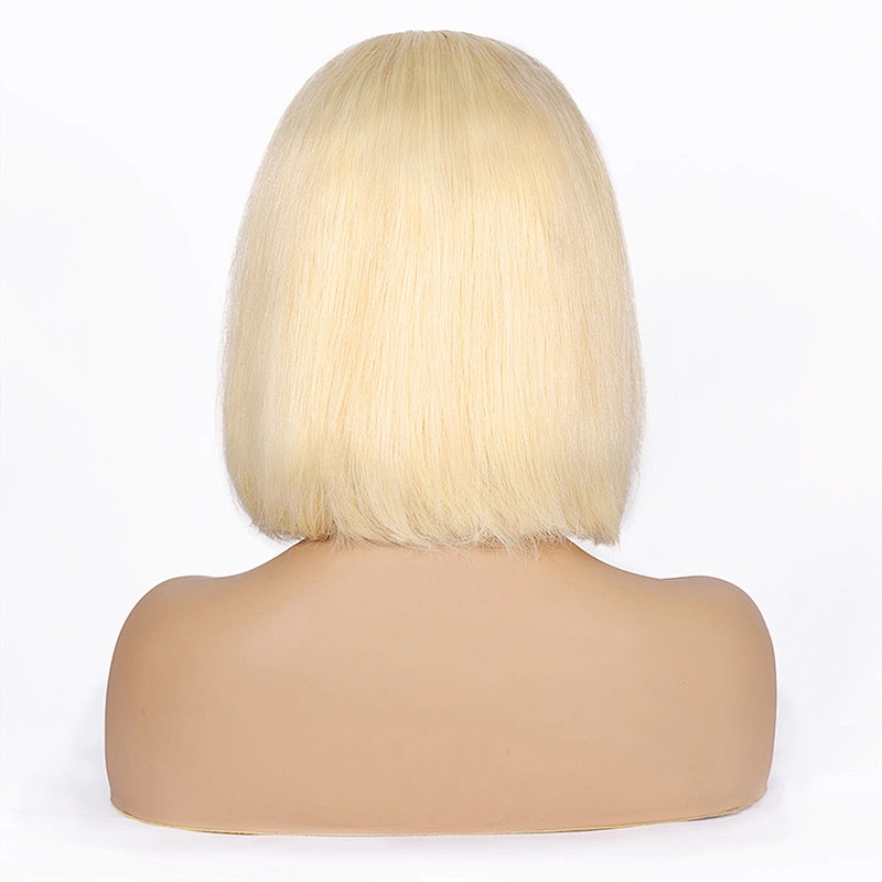 LZ Brazilian Human Hair Lace Front Wig,Straight Virgin Hair Lace Wig For Black Women,Pre Pluck Lace Wig With Baby Hair
