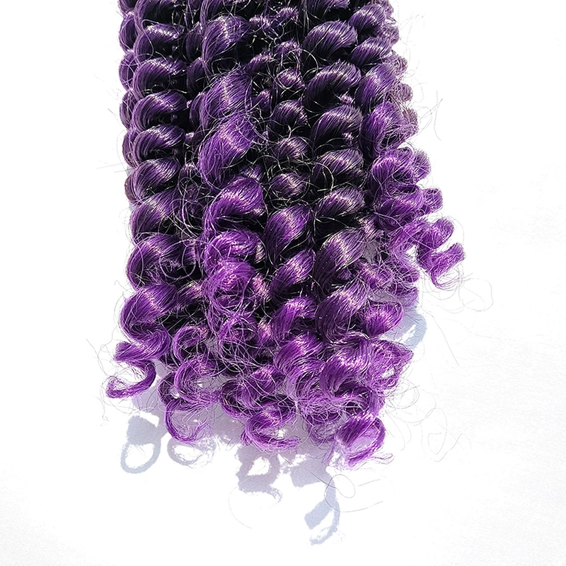 8 inch Braids Ombre Halloween Hair Extensions Colorful Spring Twist crochet hair,synthetic hair extension