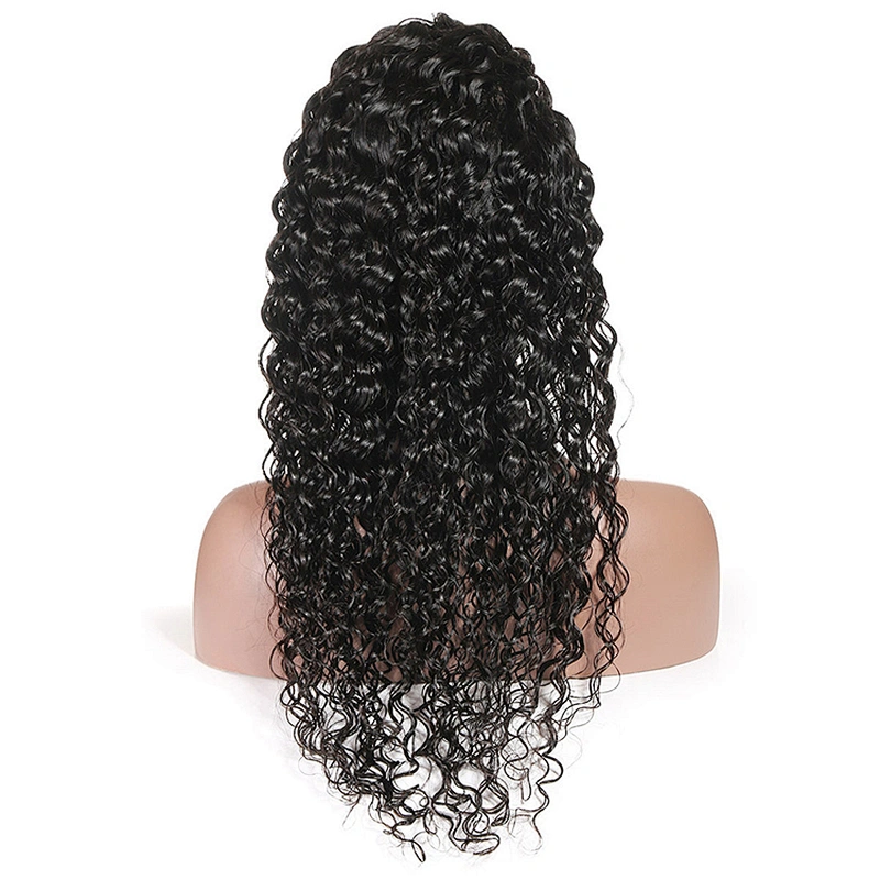 LZ Hot Sale Brazilian Virgin Deep Curly Full Lace Wig,Funmi African Brazillian Hair Wig,Swiss Lace Light Yaki Full Lace Wig