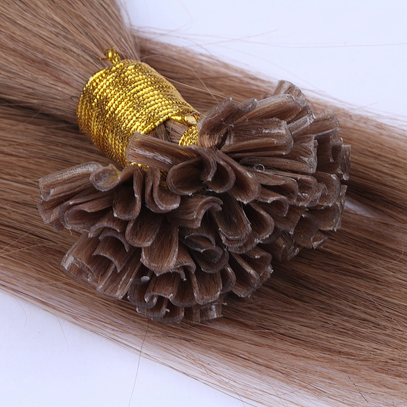 Longzhao Beauty 100%Human Hair Double Drawn Wholesale Italian Keratin U tip/Flat tip/I Tip Hair Extensions