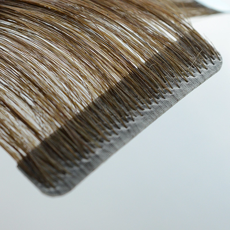 High quality brazilian human hair 12-24 inch invisible  tape hair extension blue