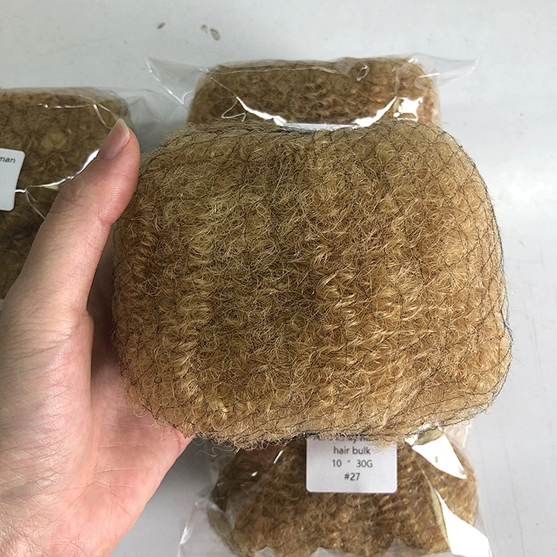 100% 10a afro kinky curly  unprocessed double drawn cuticle aligned raw human virgin remy bundle bulk hair
