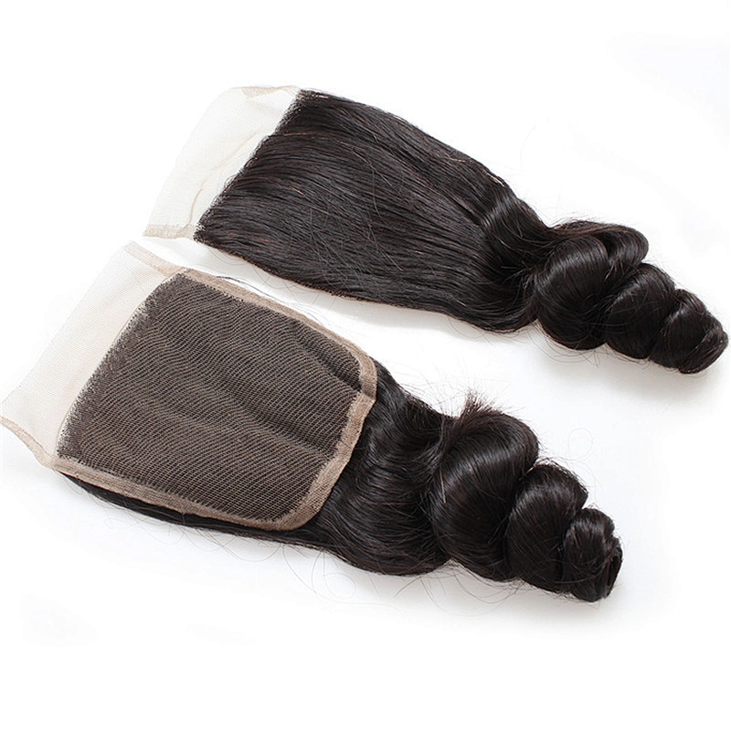 LZ  beauty 4x4 5x5 6x6 7x7 Swiss Lace Closure 100% Brazilian Human Hair Transparent Lace Closure,HD Lace Closure