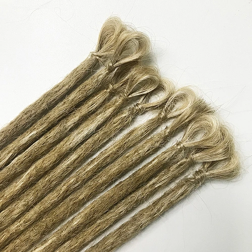 LZ  Beauty dreads red dreadlock extensions , soft dreads red human hair locs , human hair bulk dreads in Brown color