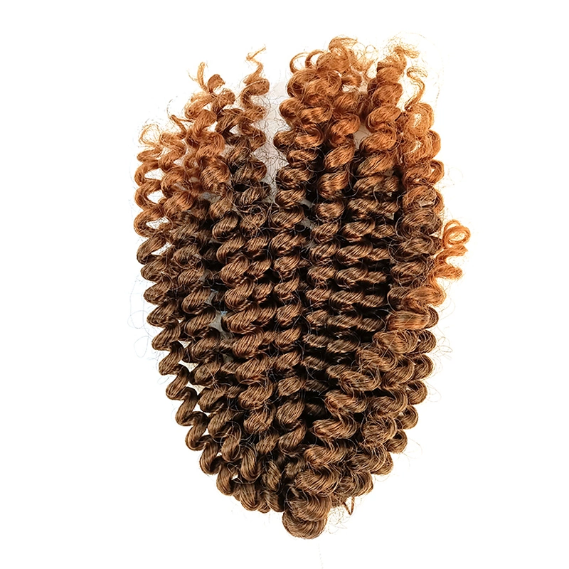 8 inch Braids Ombre Halloween Hair Extensions Colorful Spring Twist crochet hair,synthetic hair extension