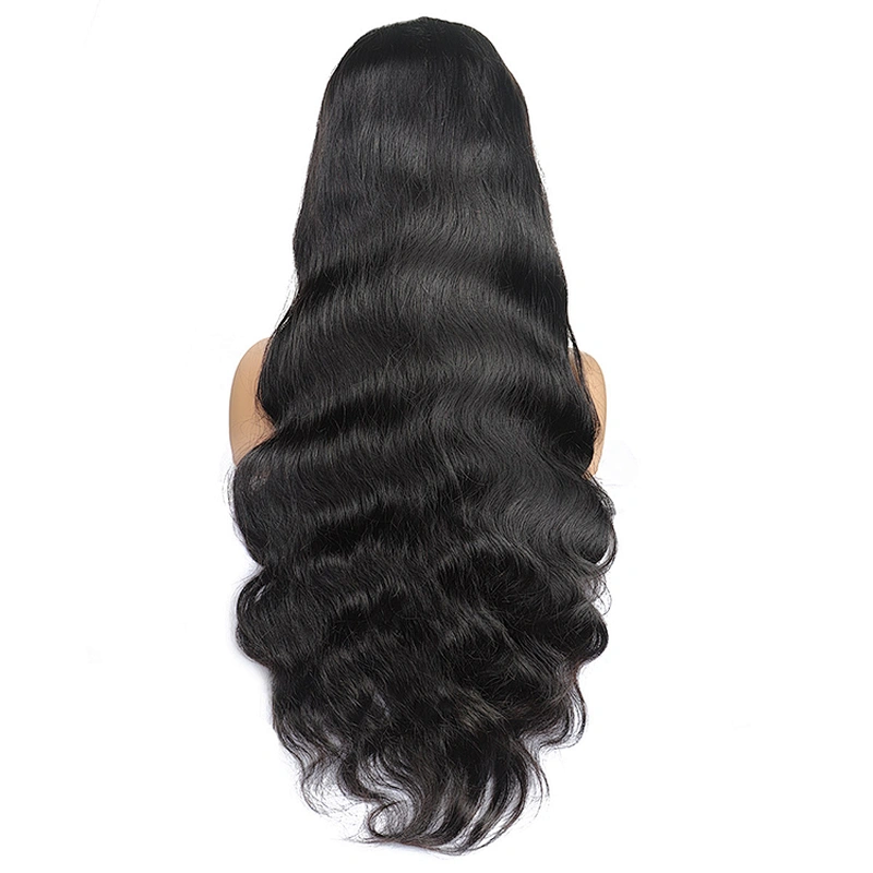 LZ Wholesale Malaysian Curly Deepwave Full Lace Wig,Baby Natural Afro Hair Wig,100% Remy  Full Lace Wig