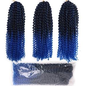 Manufacturers Wrap Around Custom Good Quality Spiral Afro Freetress Machine Made Braid Synthetic Braiding Hair