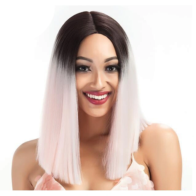 Longzhao beauty wholesale factory price cosplay long Silky natural straight wig Synthetic hair for girls