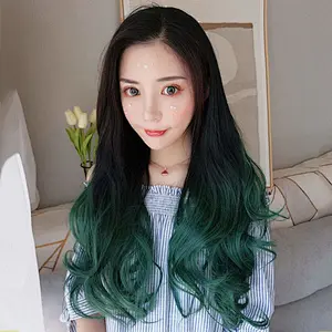 Longzhao Best-selling fashion long curly hair big curly Synthetic hair for women