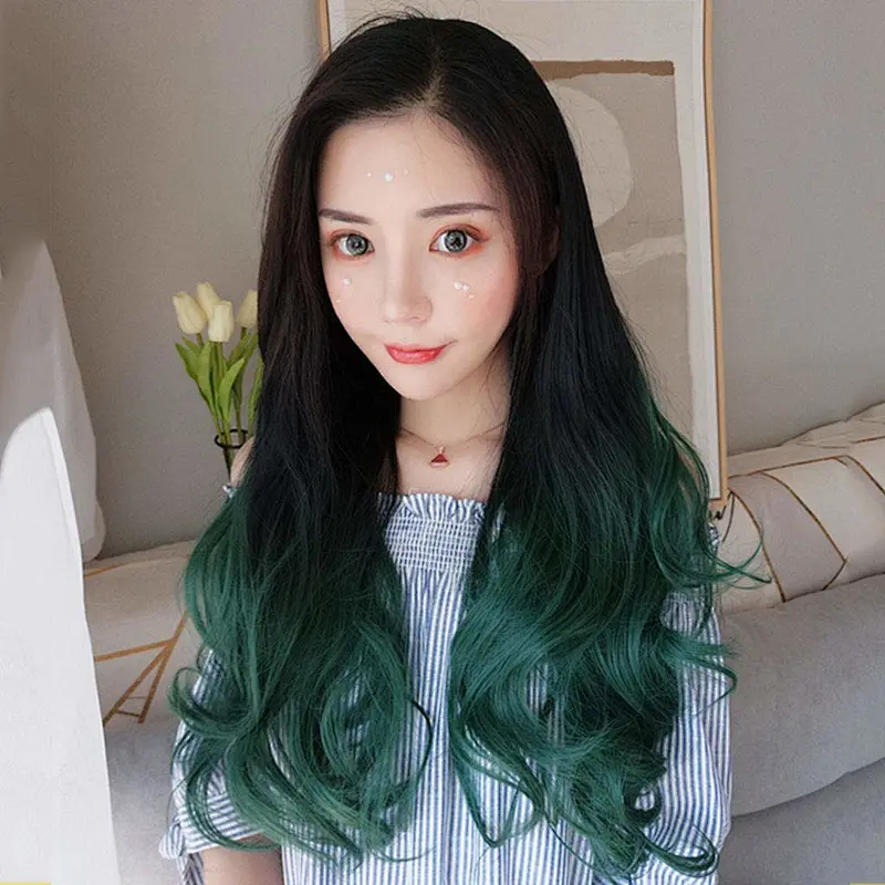 Longzhao Best-selling fashion long curly hair big curly Synthetic hair for women