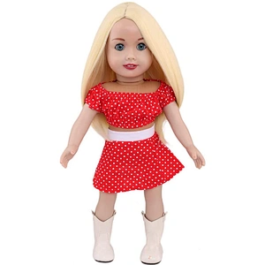 16  Inch Doll Hair Wigs  Girl Gift Heat Resistant Long Straight Replacement doll Wigs for 16'' Dolls